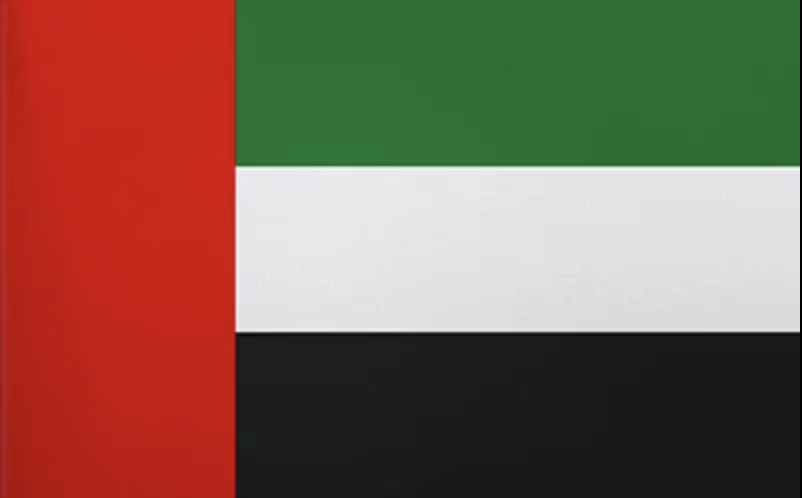 United Arab Emirates Flag